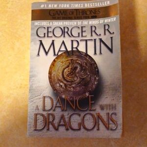 Game of thrones - a dance with dragons book